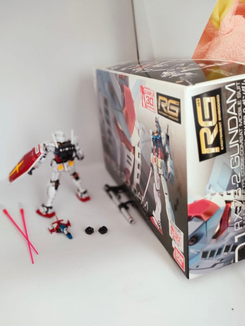 【RGガンプラ完成品】 RX-78-2 GUNDAM リアルグレード 1/144