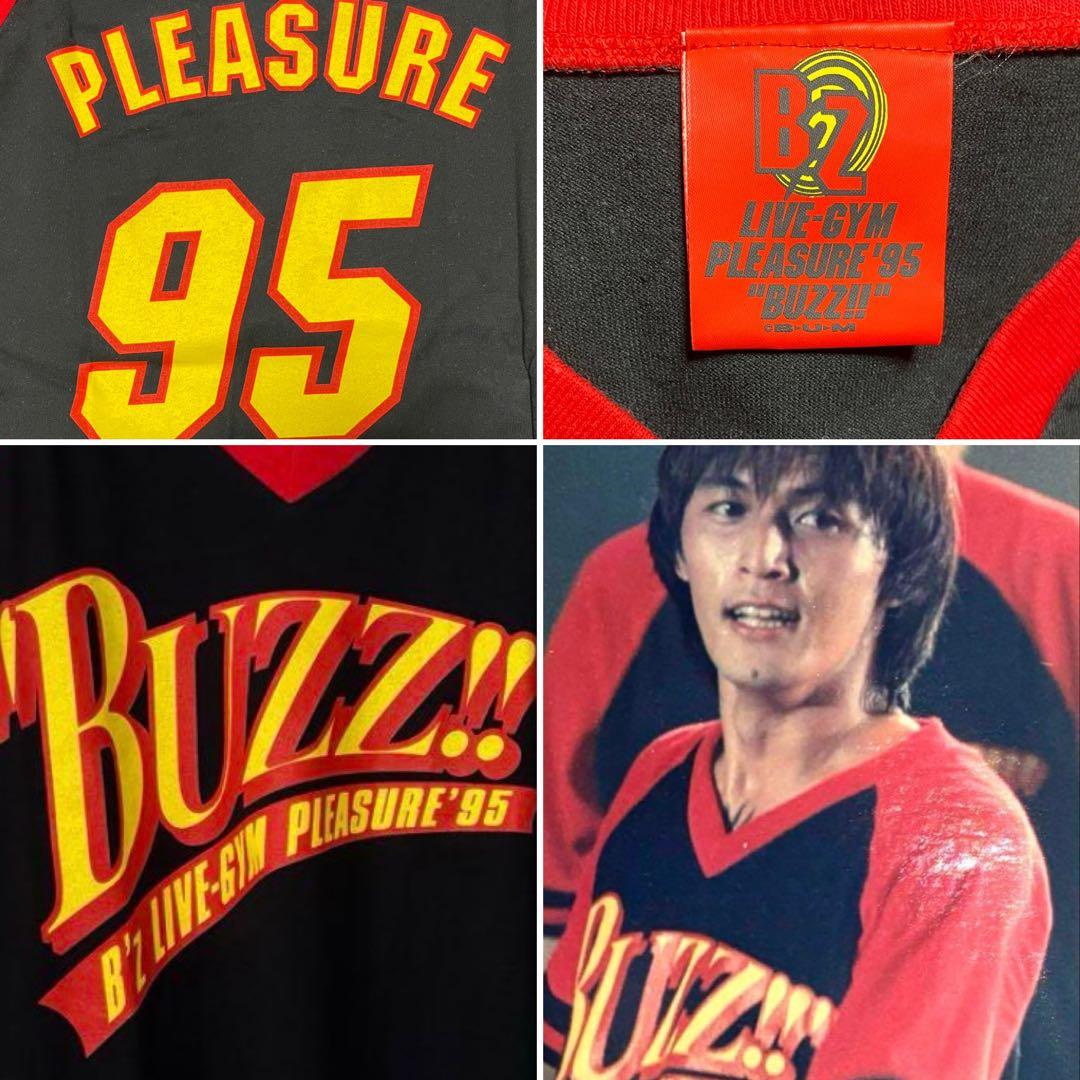 ピ*ン様 新品☆B´z PLEASURE´95 BUZZ!! Tシャツ