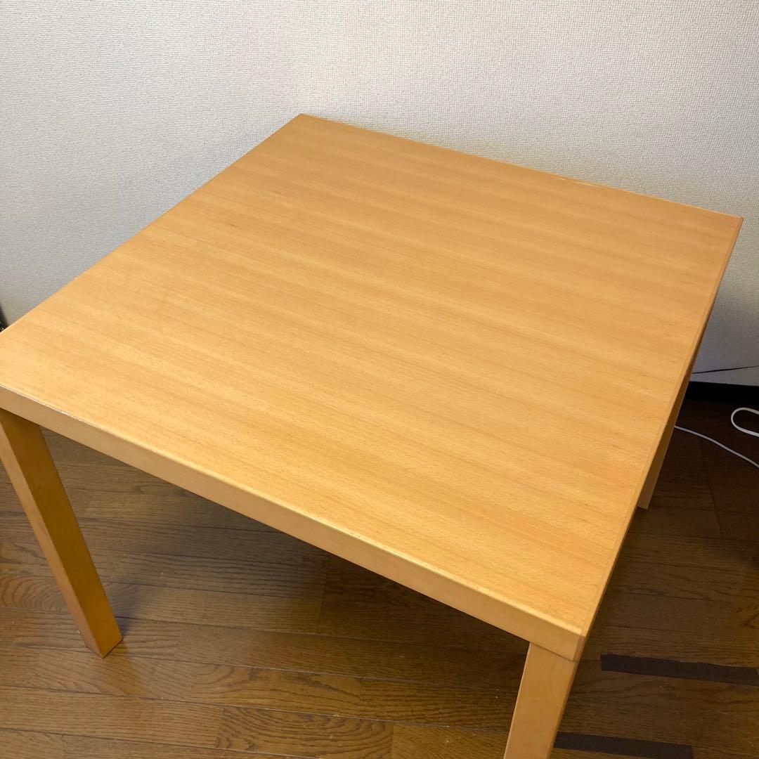 無印良品・ダイニングテーブル・85センチ・正方形