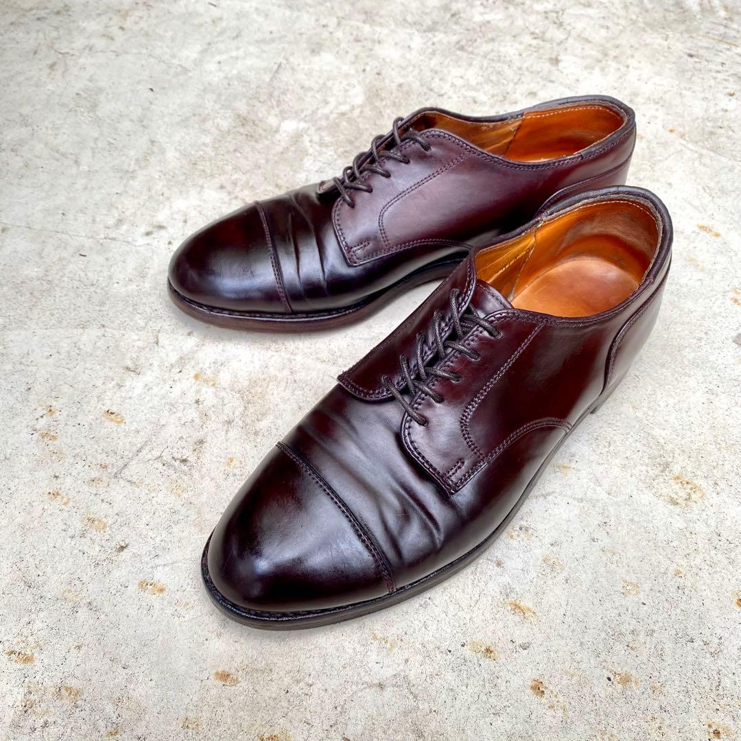 はなまる様Alden2160★サイズ7E★コードバン★バーガンディ★ストレートチ