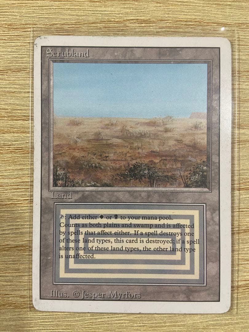 早いもの勝ち MTG Scrubland スクラブランド 3ED Scrubland》[3ED] 土地R | 日本最大級 MTG通販サイト「晴れる屋」
