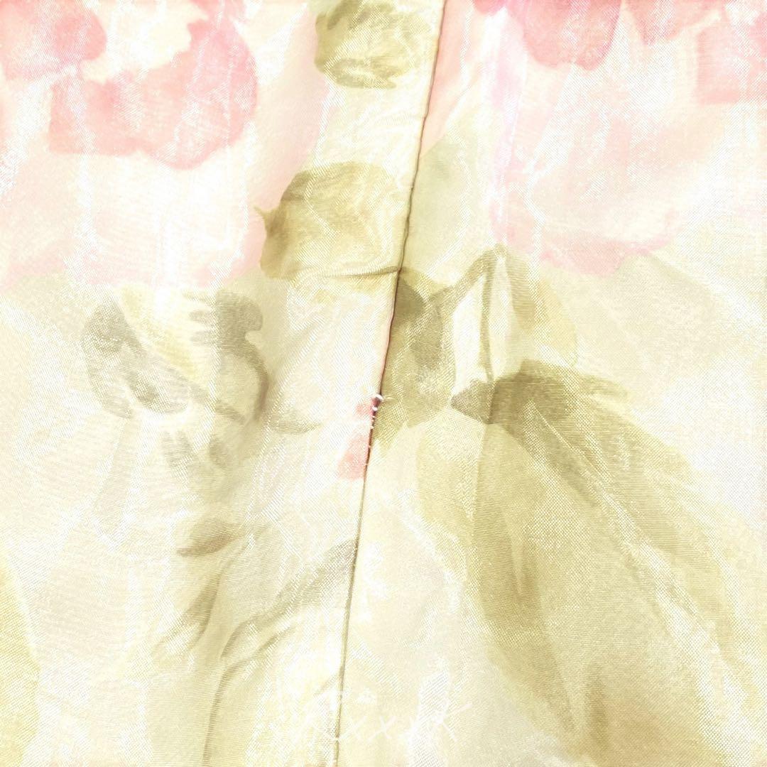 ジェシカマクリントック ロングドレス 演奏会 オーガンジー 花柄