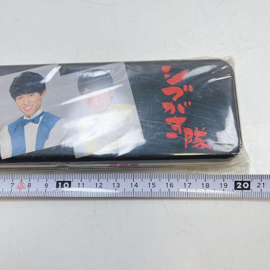 CH3000 昭和レトロ シブがき隊 缶ペンケース 缶ペン - メルカリ