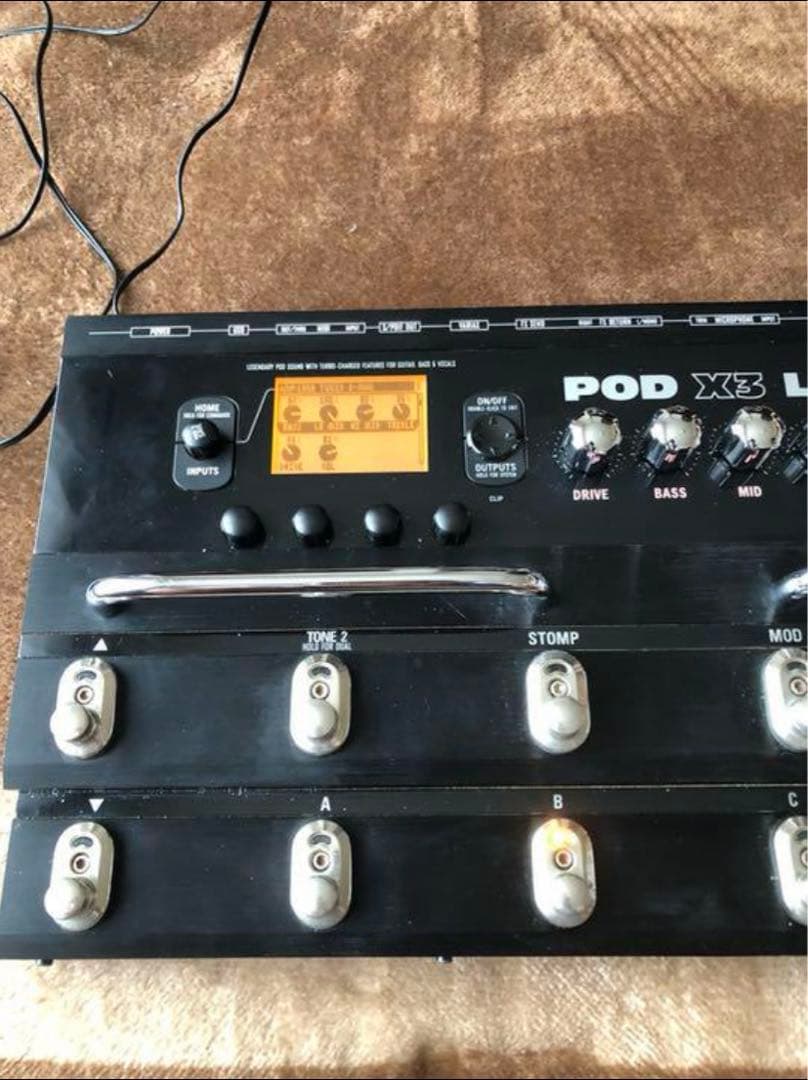 LINE6 x3 LIVE マルチエフェクター