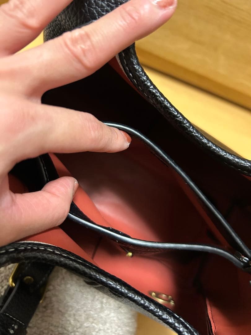 コーチ ハンドバッグ ショルダー 2way ラナブラック