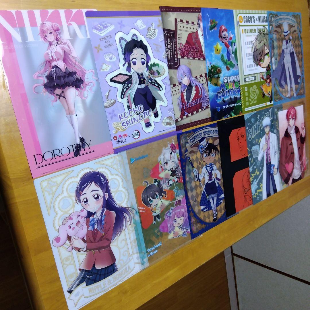 ①アニメ ノンジャンル 美少女など A−4クリアファイル まとめ売り