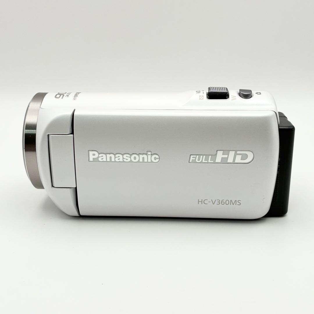 Panasonic パナソニック HC-V360MS-W ビデオカメラ 高倍率