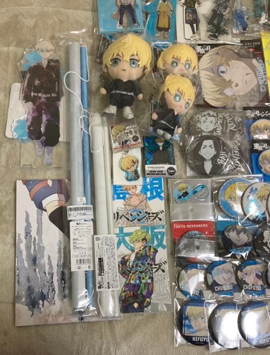 東京リベンジャーズ　東リベ　松野千冬　千冬　缶バッジ　アクリルスタンド