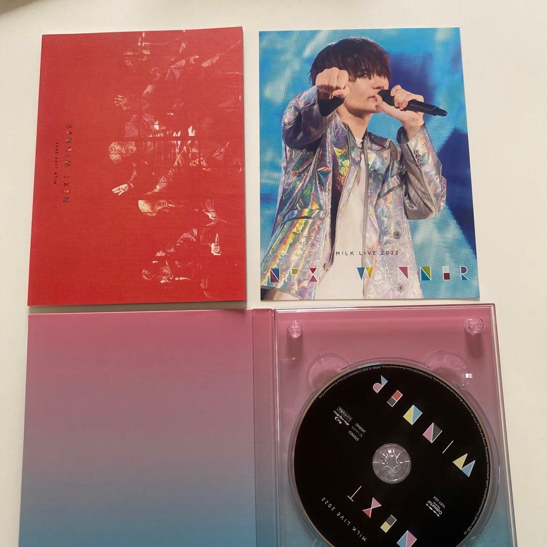 M!LK LIVE 2022 NEXT WINNER初回限定盤 Blu-ray - メルカリ