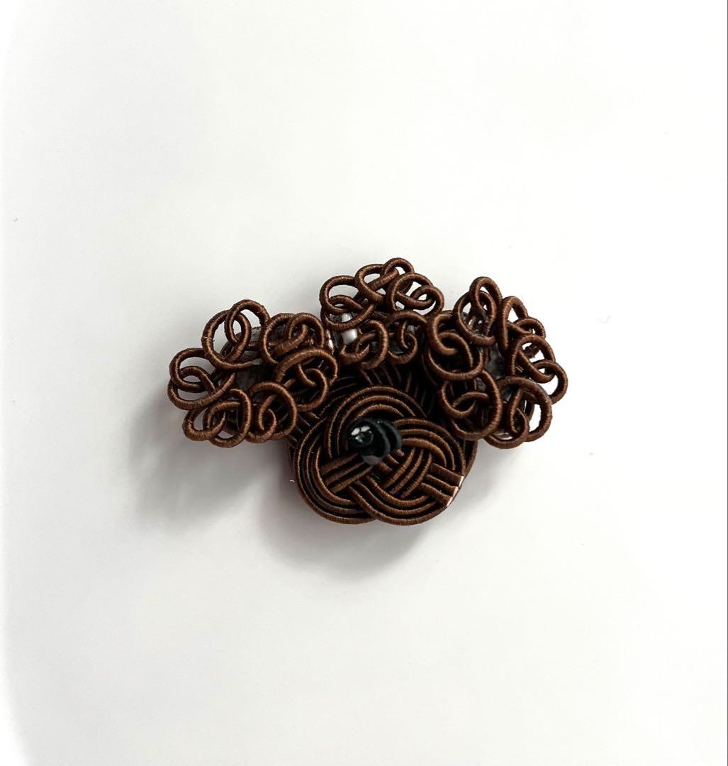 絹巻き水引パーツ 犬