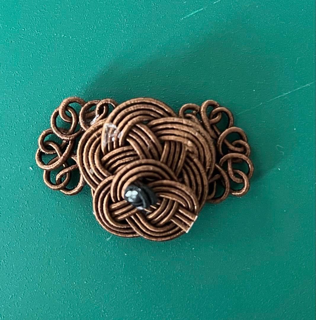 絹巻き水引パーツ 犬