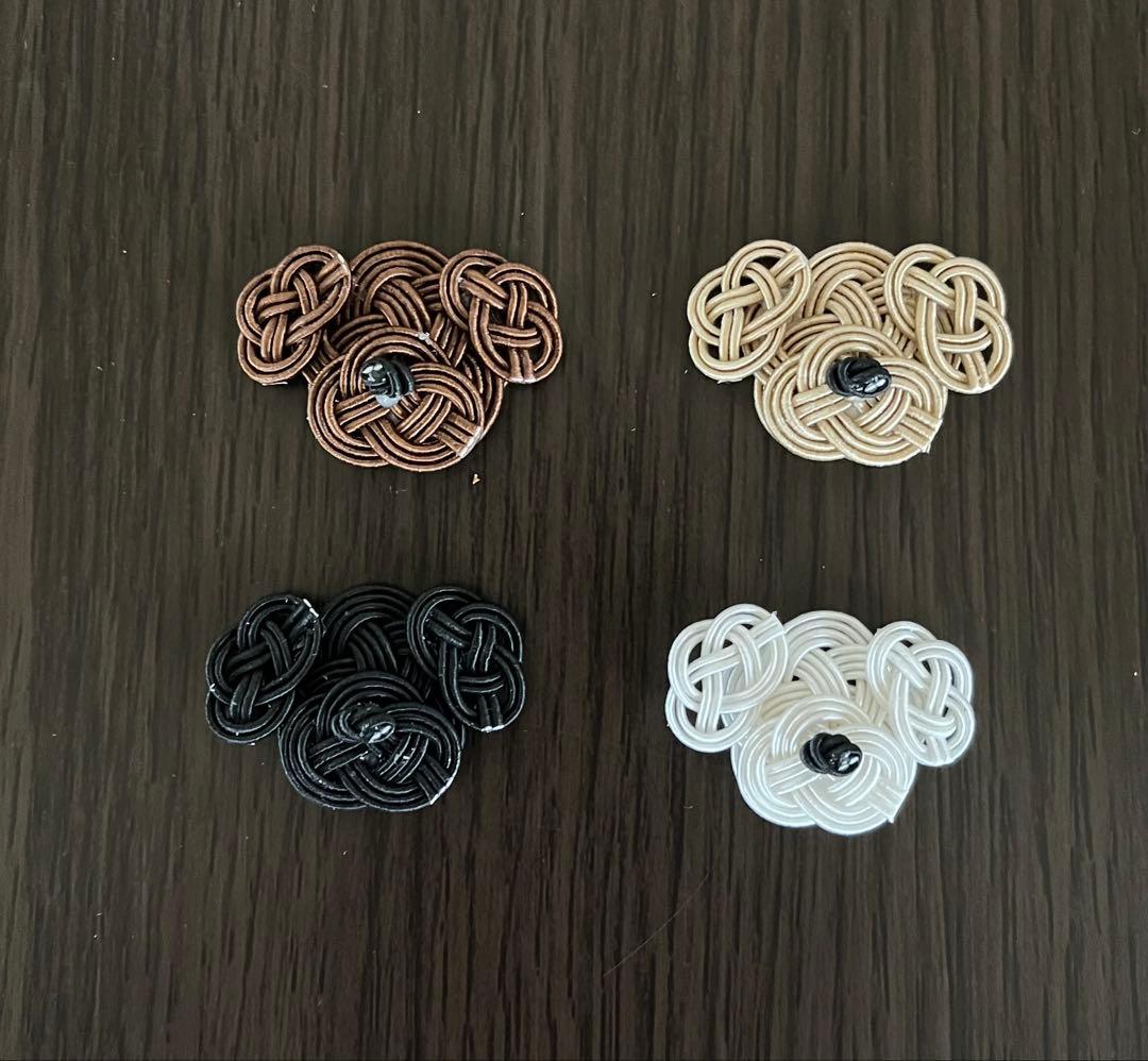 絹巻き水引パーツ 犬