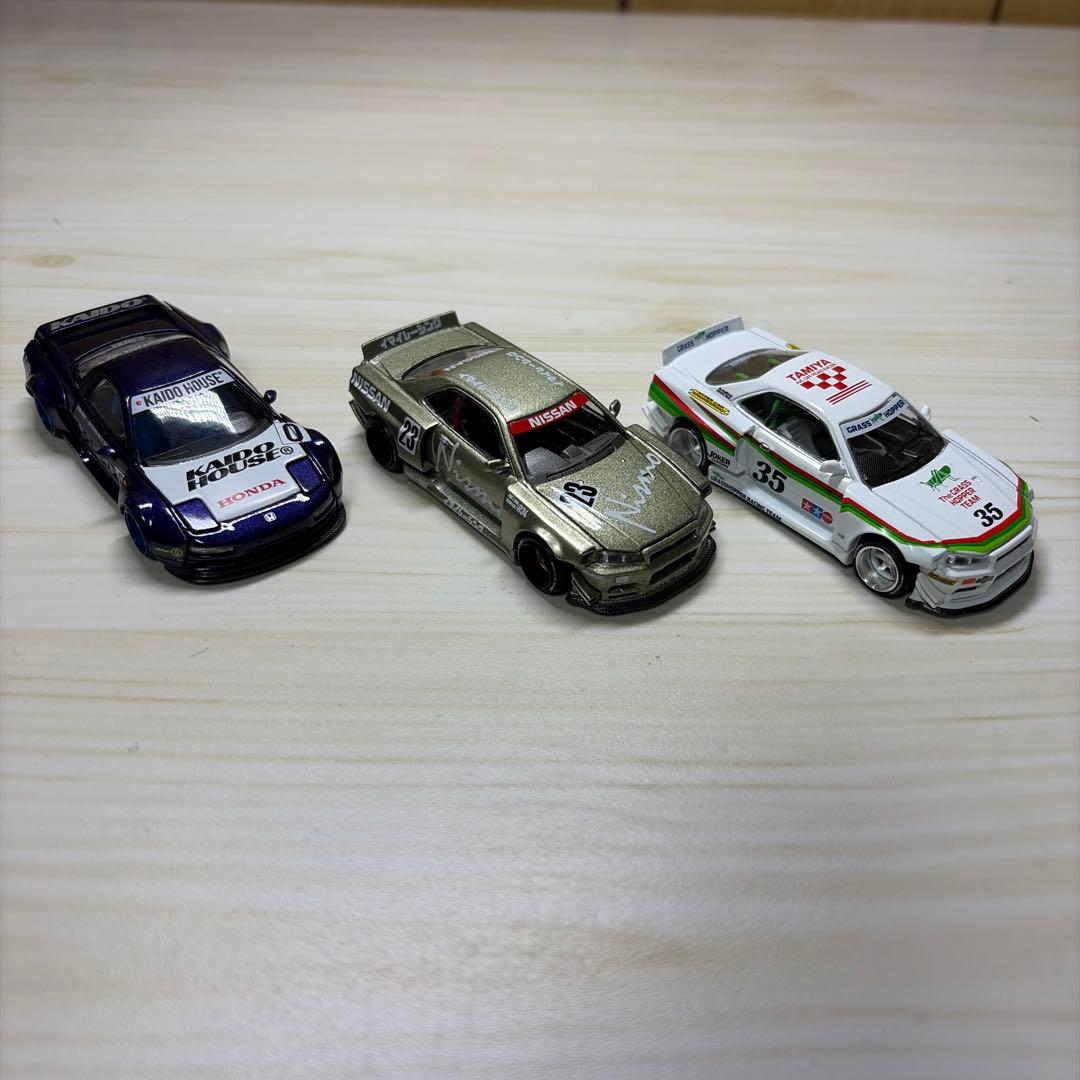 KAIDO HOUSE ミニカーセット 3台　r34 NSX