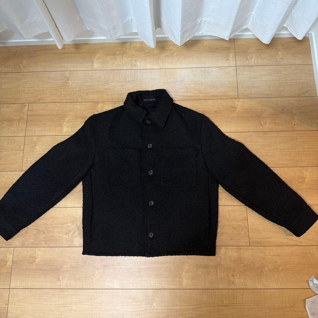 ZARA ザラ テクスチャードポケットシャツジャケット