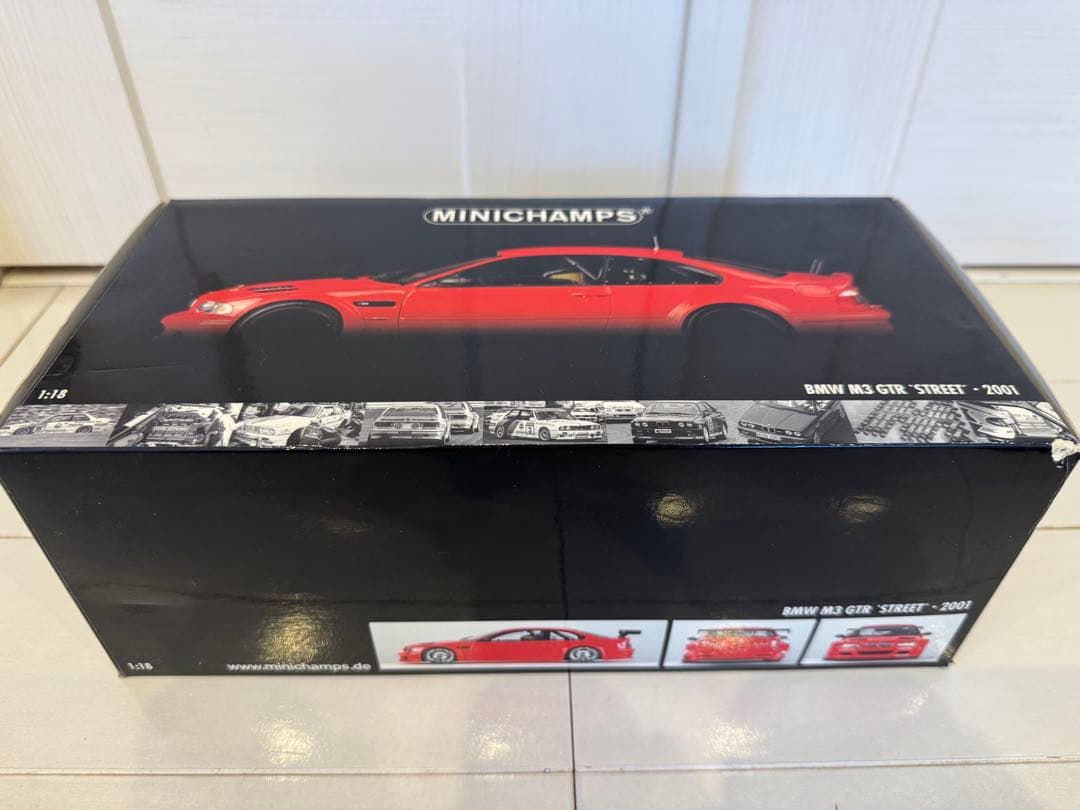 BMW M3 GTR Street E46ミニカー ミニチャンプス PMA 18