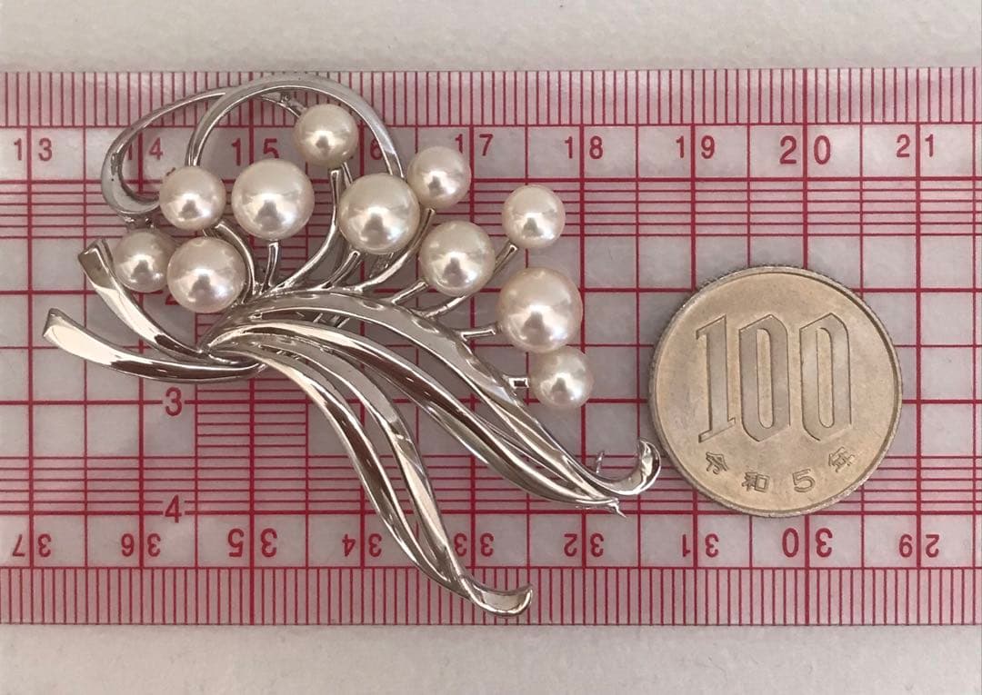 特価！】MIKIMOTO 華やかゴージャスAKOYA ブローチ