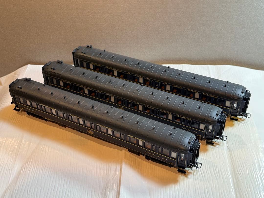 Rivarossi HR4075 TRAIN BLEU CIWL 客車3両セット