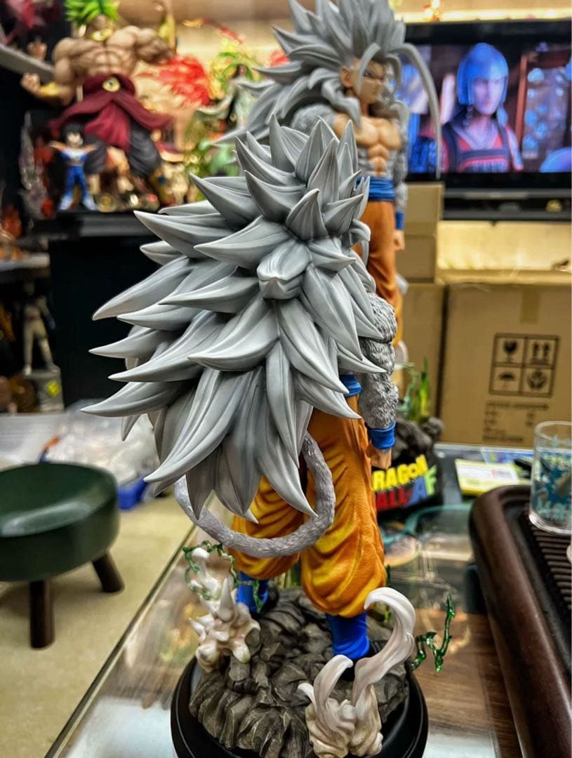 ドラゴンボール 孫悟空 ガレキ ガレージキット スタチューX①⑦④