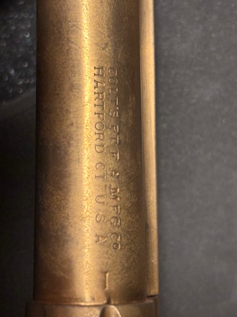 マルシン Colt SAA コルトバットマスターソンモデル 木箱入カートリッジ付