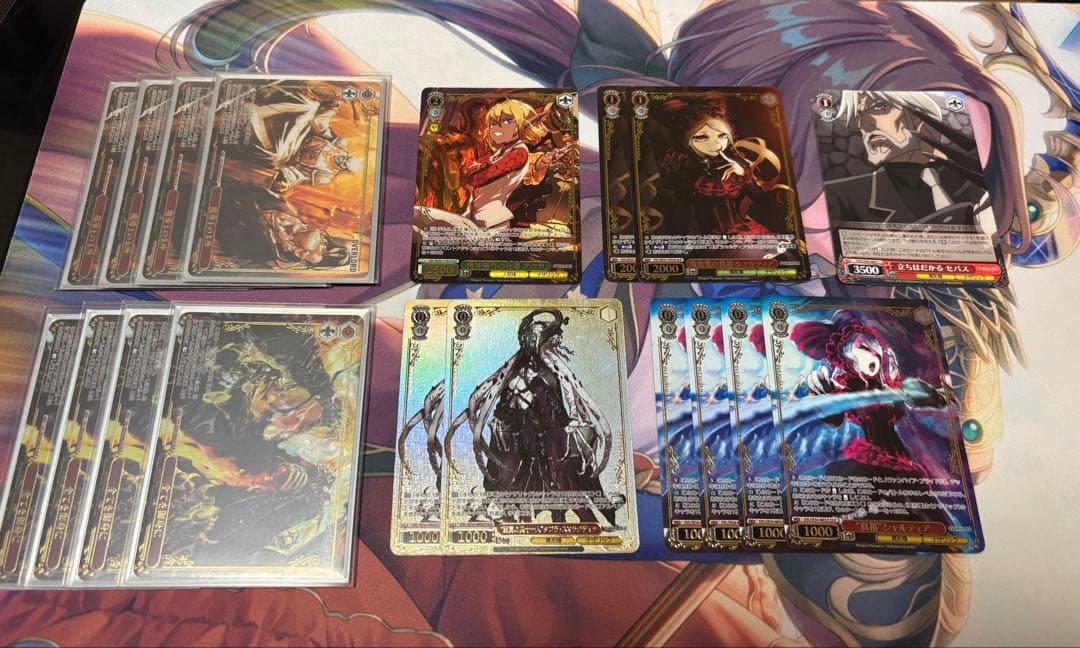 ヴァイスシュヴァルツ オーバーロード　8電源　フルホイル　デッキ