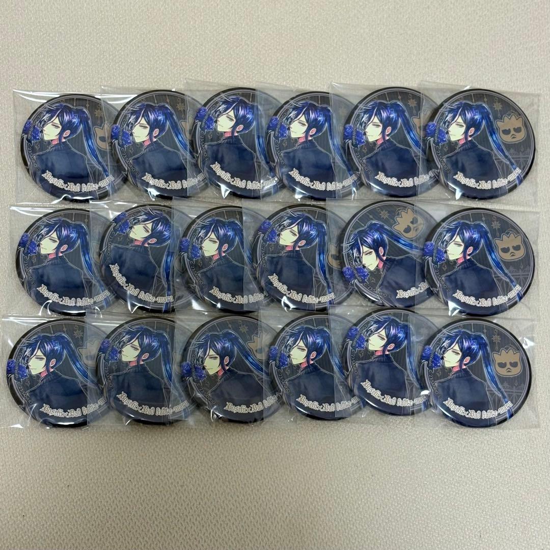 あくねこ　サンリオ　缶バッジ　ボスキ あくねこ ボスキ 缶バッジ サンリオコラボ 悪魔執事と黒い猫