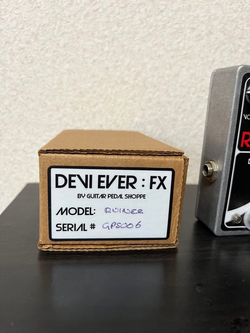 Devi Ever Ruiner エフェクターベースギターファズFuzz