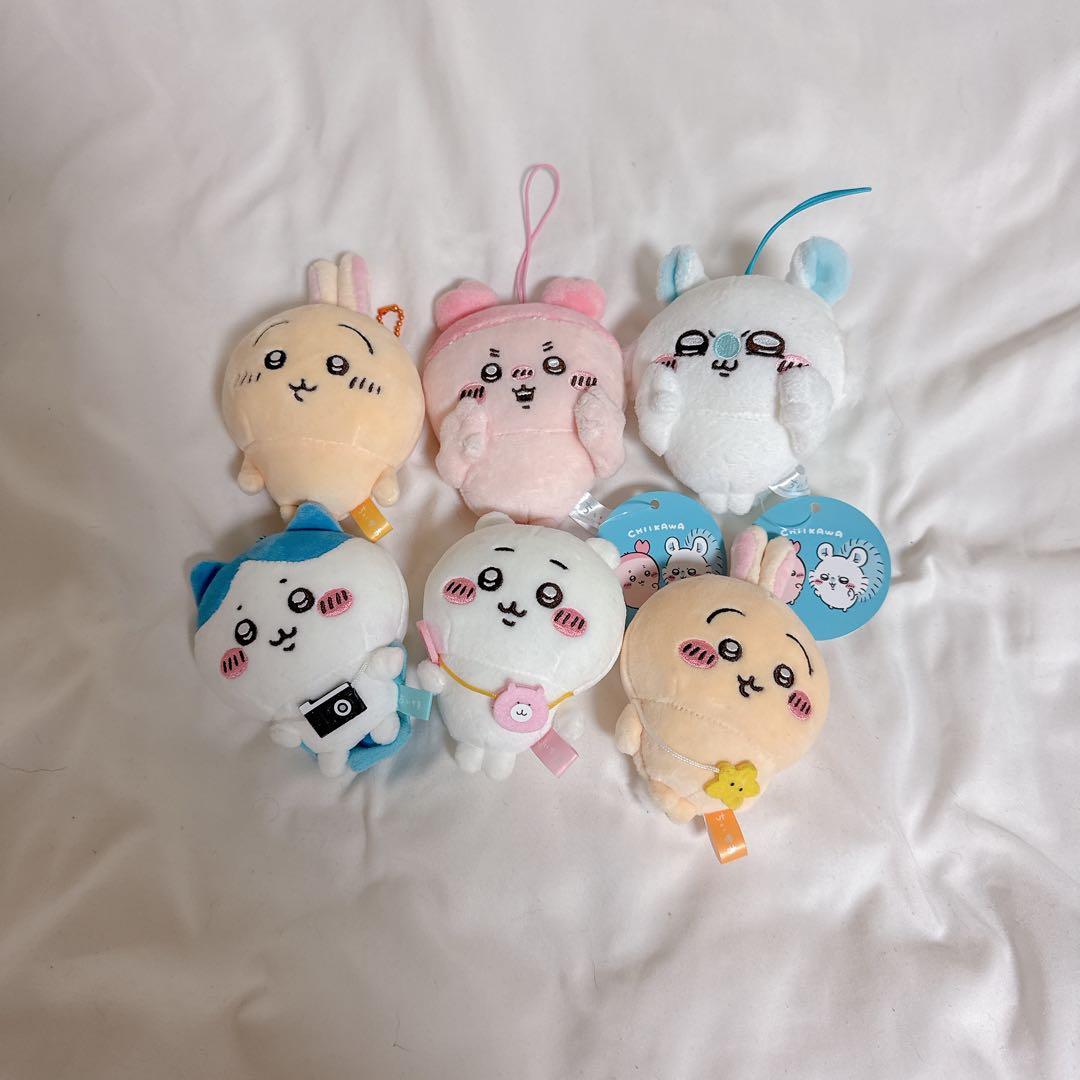 [まとめ売り]ちいかわ うさぎ ハチワレ モモンガ ぬいぐるみ ソフビ