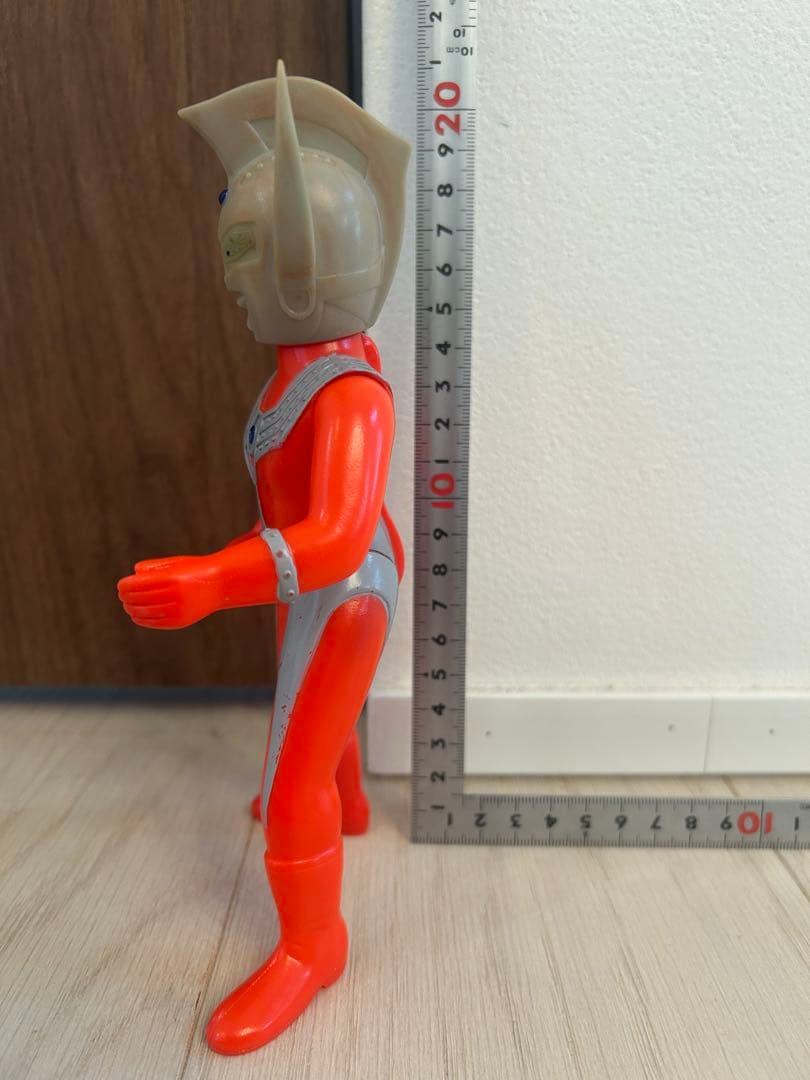 最終値下　当時物　ブルマァク　ウルトラマンタロウ　検）マルサン　面取れ　ソフビ