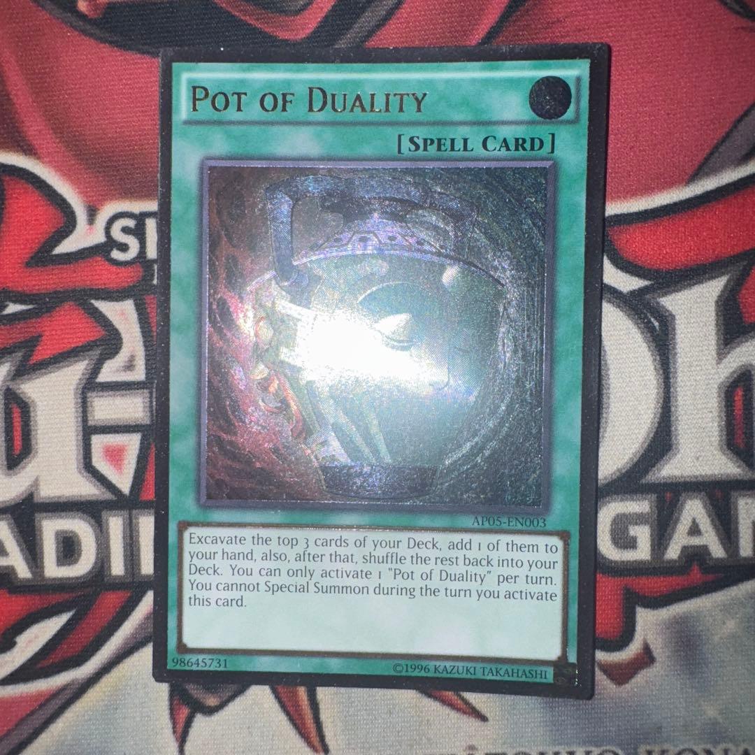 最安値　遊戯王強欲で謙虚な壺　英語　レリーフAP 3枚