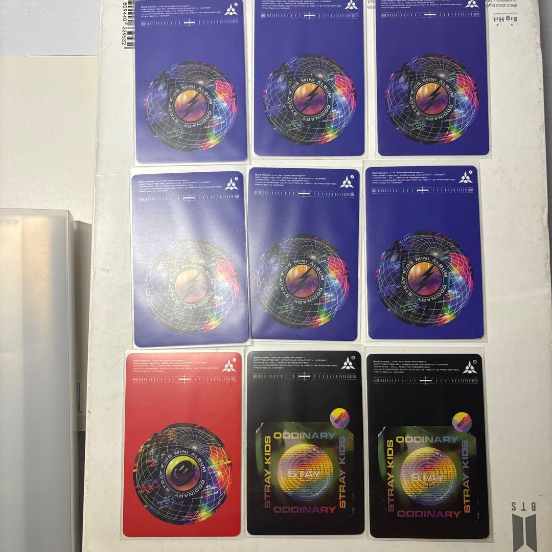 STAY & STRAY KIDS ODDINARY トレカセット - メルカリ