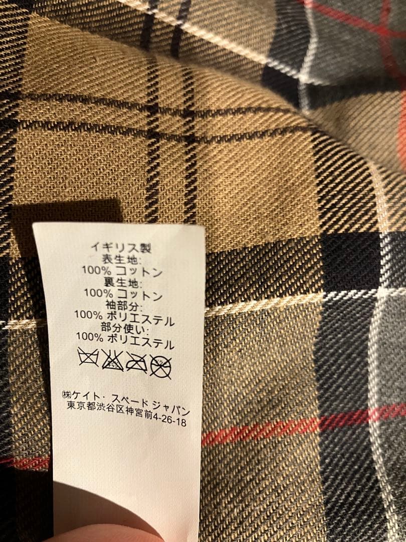 Barbour + Jack Spade ブラックジャケット XS