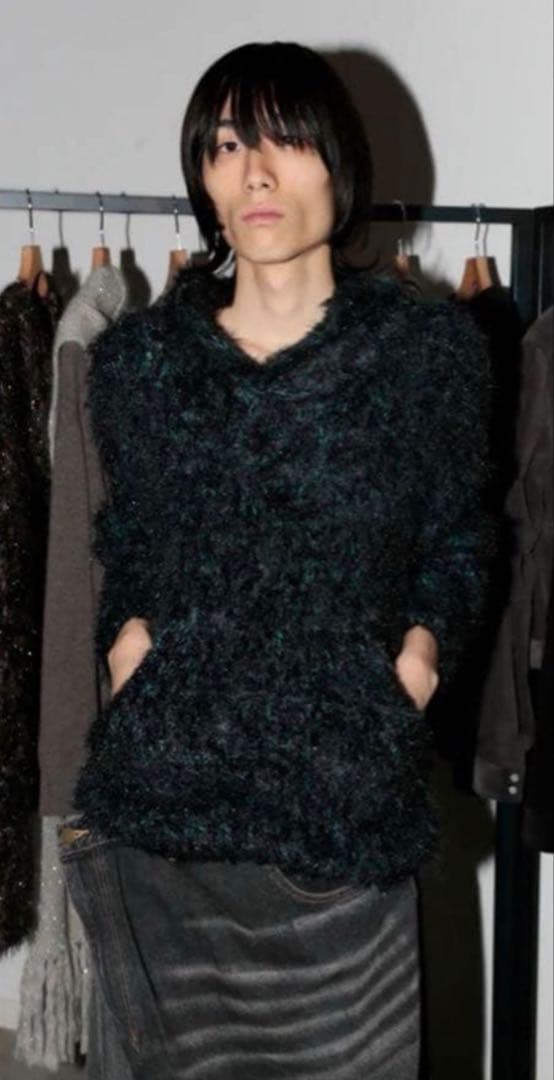 k*a様 24aw ORIMI BLANKET HOODIE