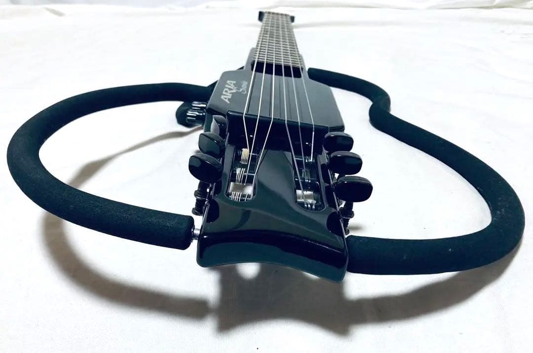 ARIA サイレントギター アリア・シンソニード メンテナンス済み