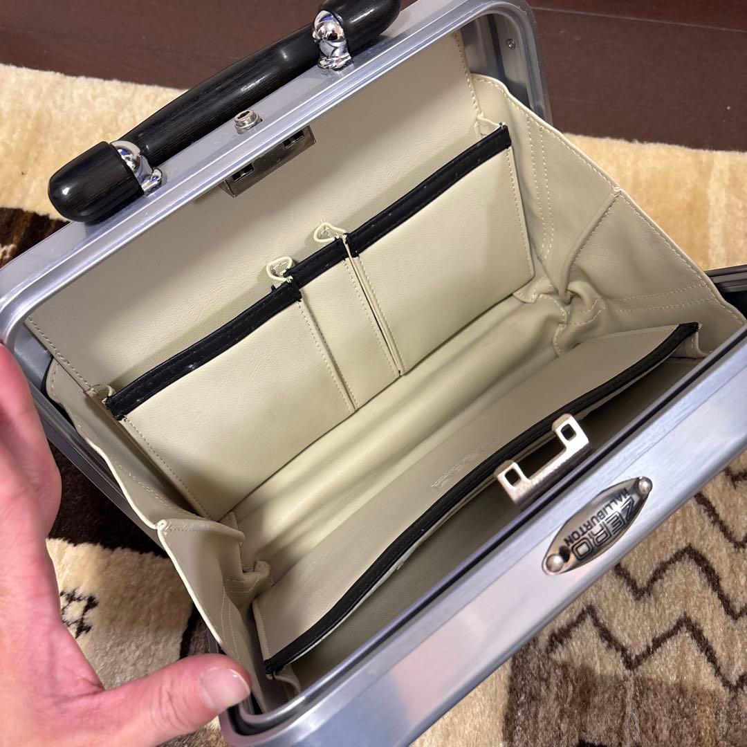 ZEROHALLIBURTON アルミニウム ビジネスバッグ 鍵付き