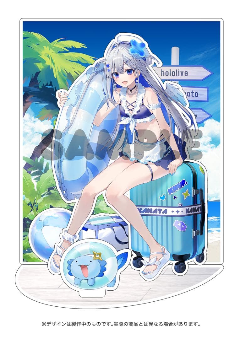 おしおしお ホロライブ 天音かなた アクリルジオラマ - メルカリ