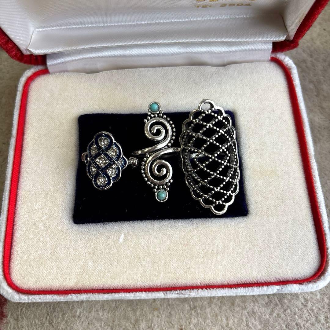 リング　指輪　大ぶり　細身　ゴールド　金　遺品整理　レディース　まとめ売り　大量