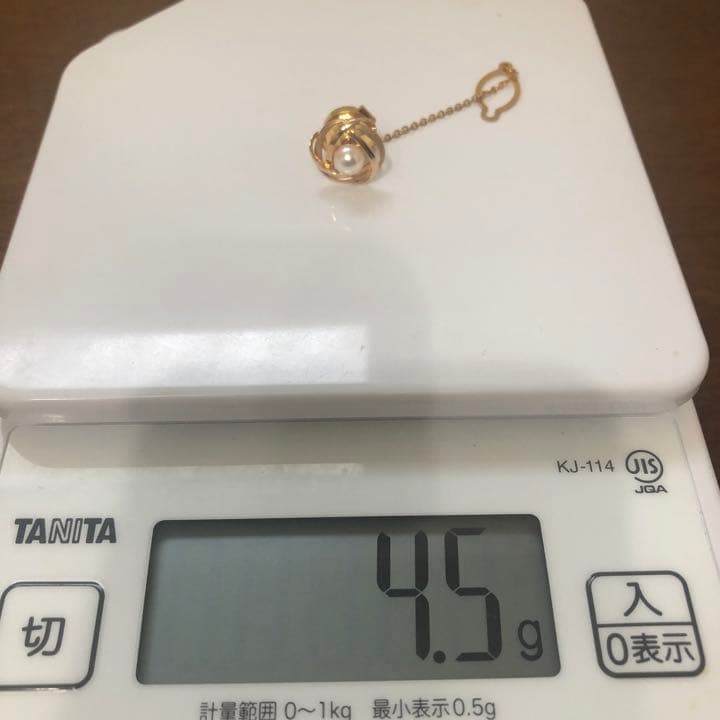 田崎真珠 K14パールピンブローチ - アクセサリー最 安値 価格
