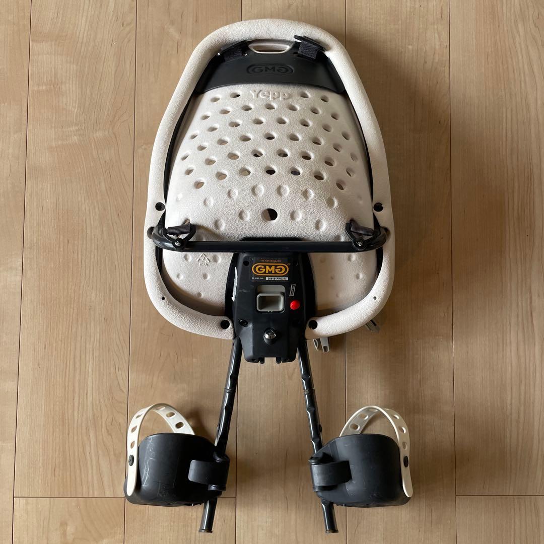 イエップミニ（フロント取付）自転車チャイルドシート Yepp mini ホワイト