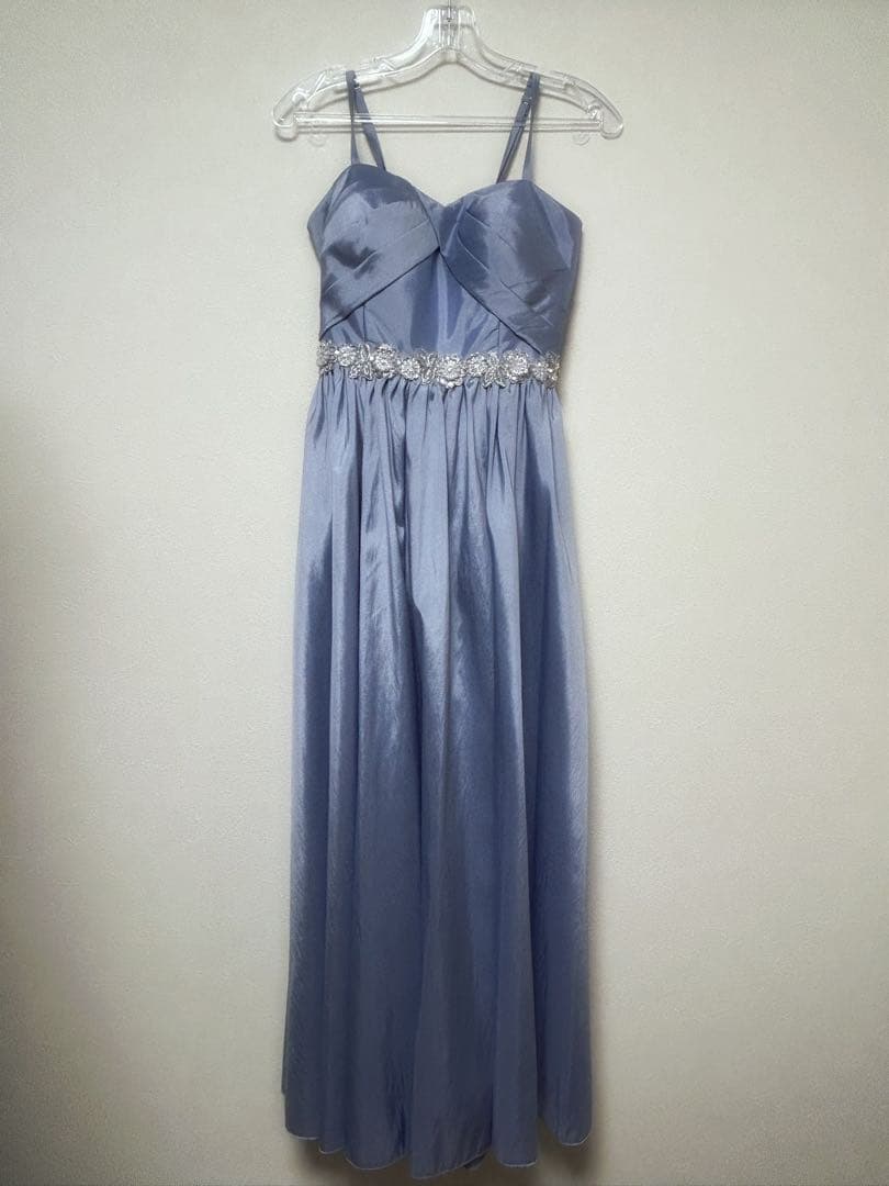 あ*ゃ様 [ドレスルームアミ] 演奏会ドレス　水色　くすみブルー