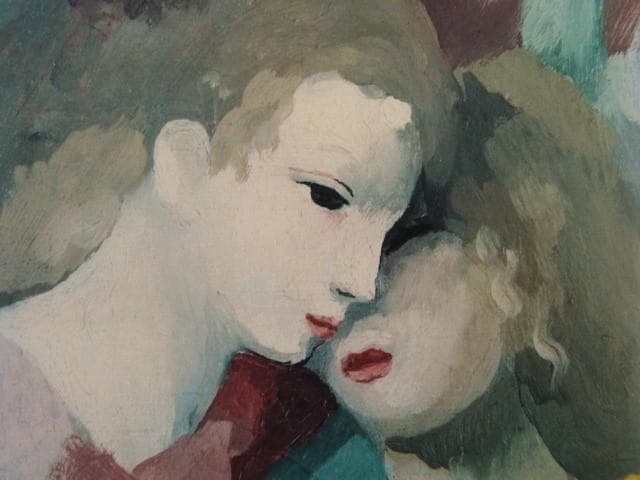 Marie Laurencin、マリー・ローランサンLes Deux Amies