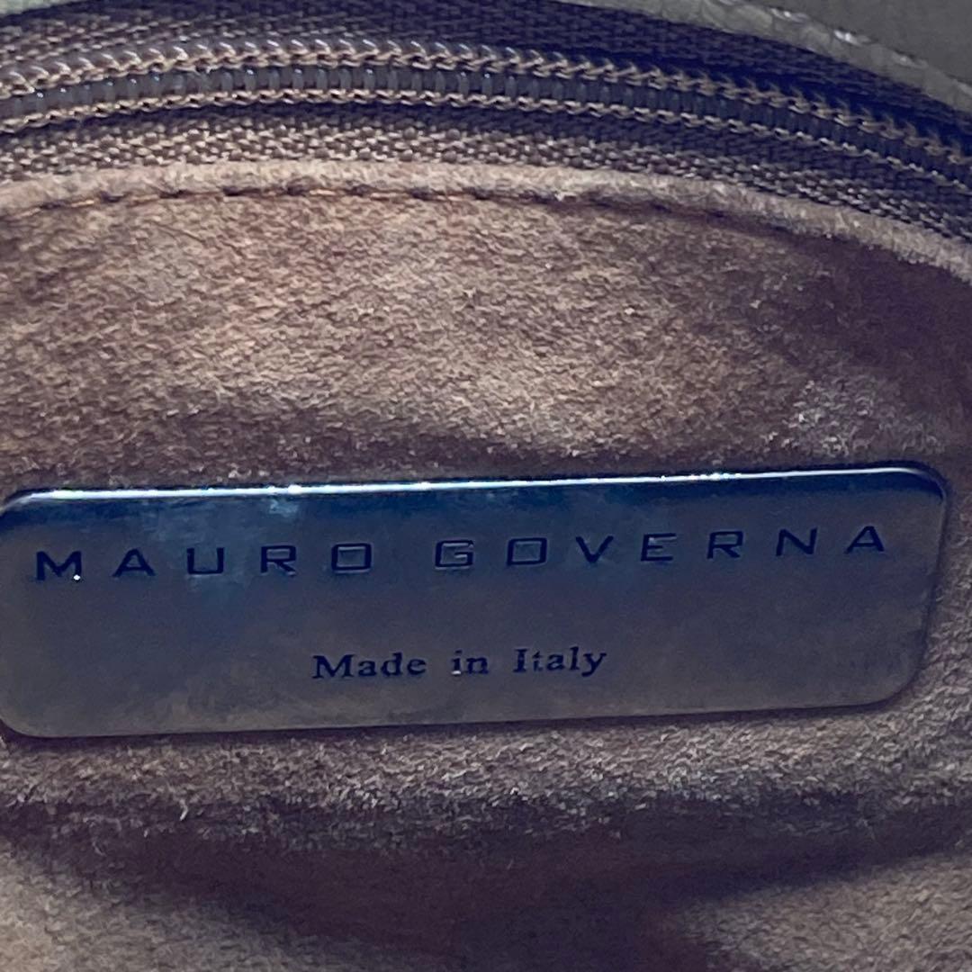 ⭐️ 定価数十万 マウロゴヴェルナ 本革 クロコダイル ワニ革 バッグ　イタリア製