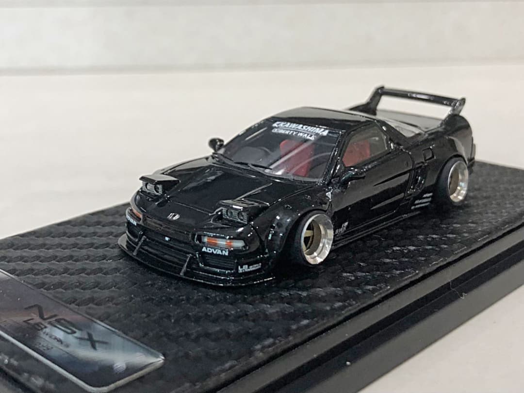 1/64 ym model ホンダ LBWK advan nsx 深リムカスタム