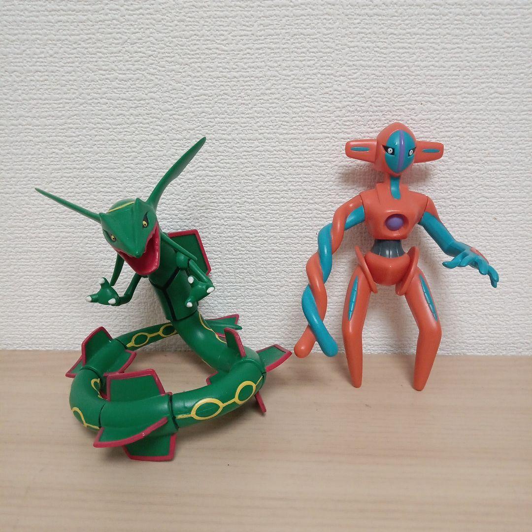ポケモン フィギュア レックウザ デオキシス 当時物 レトロ - メルカリ
