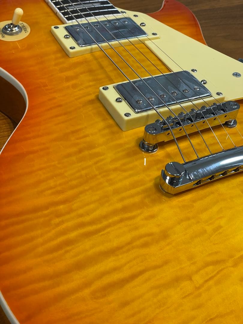 1点限り バリトラ杢 1958LesPaul レスポール レプリカ