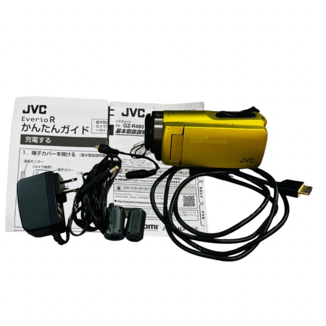JVCKENWOOD ビデオカメラ シトロンイエローGZ-R480-Y