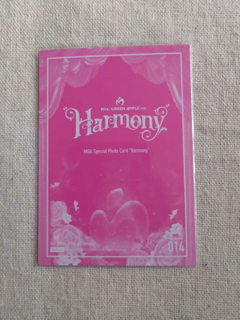 Mrs GREEN APPLE フォトカード Harmony 大森元貴 014 - メルカリ