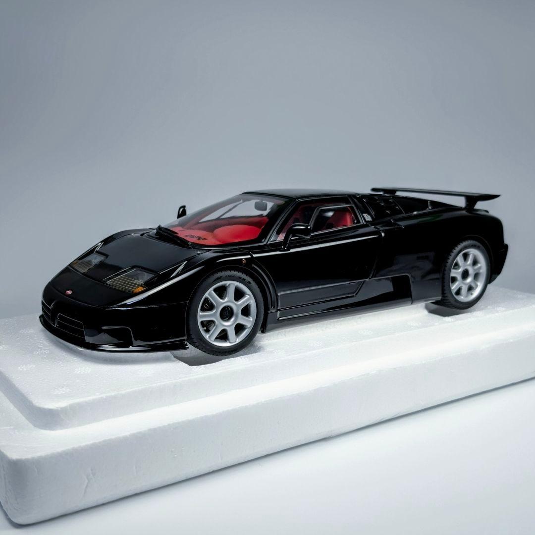 オートアート 1/18 ブガッティ EB110 SS ブラック 70919
