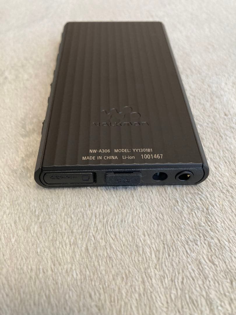 NW-A306ブラック32GB WALKMAN【純正シリコンケース付き】 SONY NW-A306