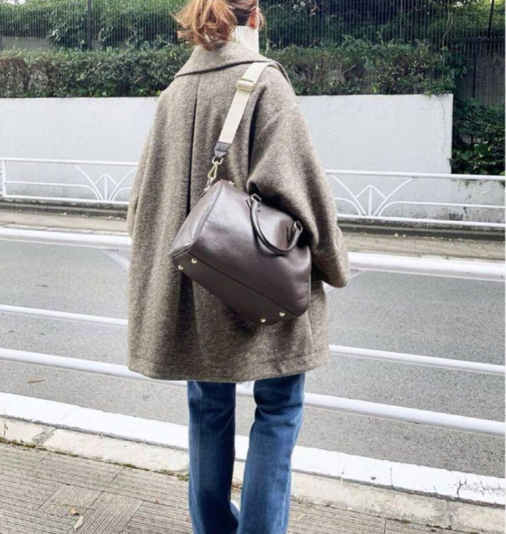 Spick＆Span スピックアンドスパン ヘリンボーン ミドルコート 36