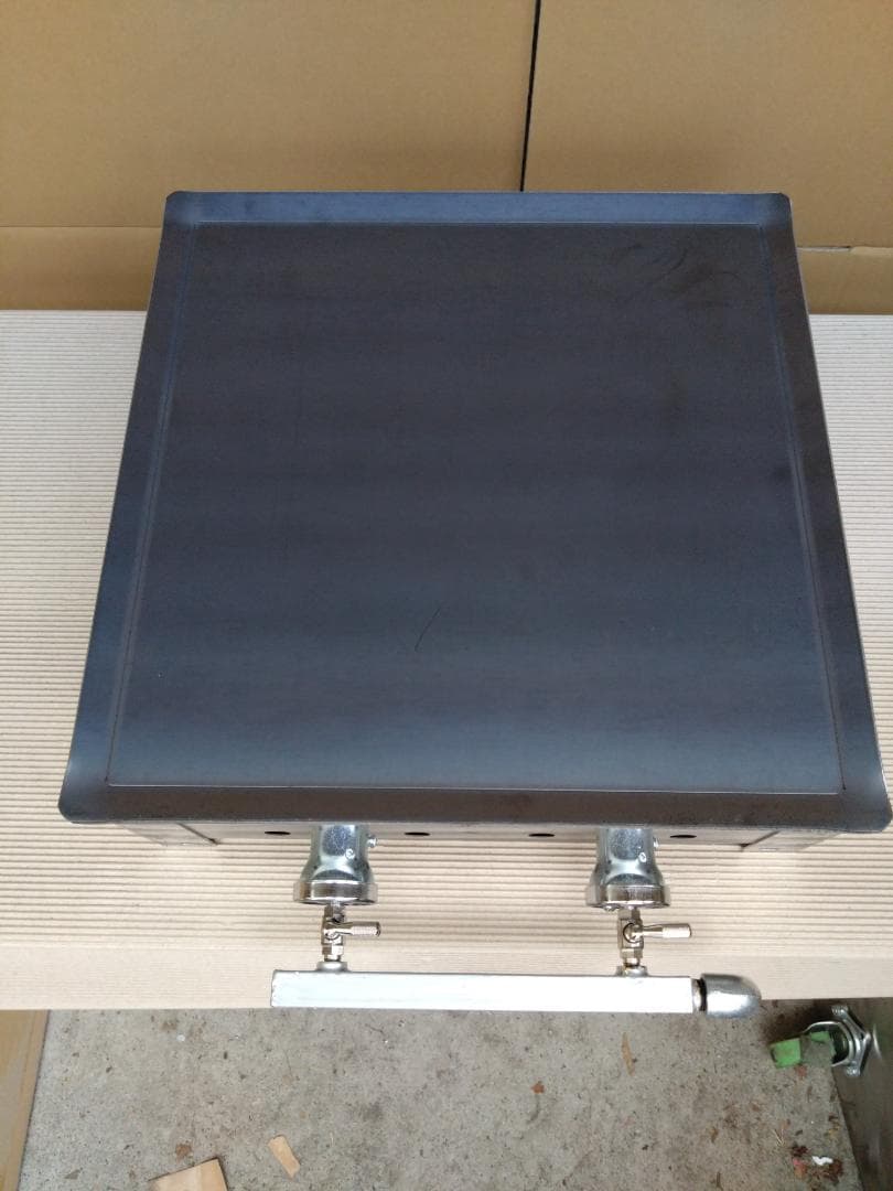 少スペース 新品 LPガスグリラー 鉄板焼き グリドル 45x45cm イベント